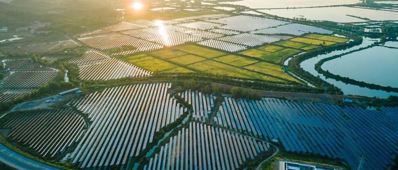 Solarstrom für eine saubere Zukunft