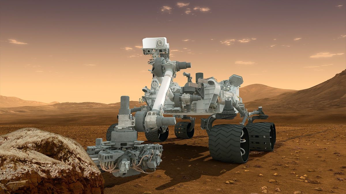 Organische Moleküle auf dem Mars entdeckt