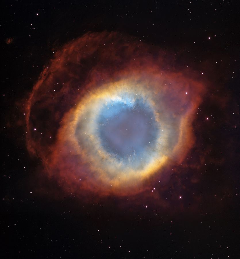 Der Helixnebel: Ein Blick ins „Auge Gottes“