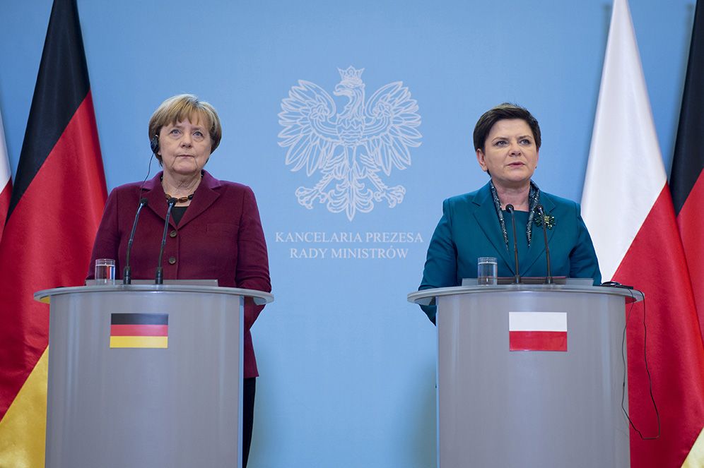 Treffen zwischen Deutschland und Polen