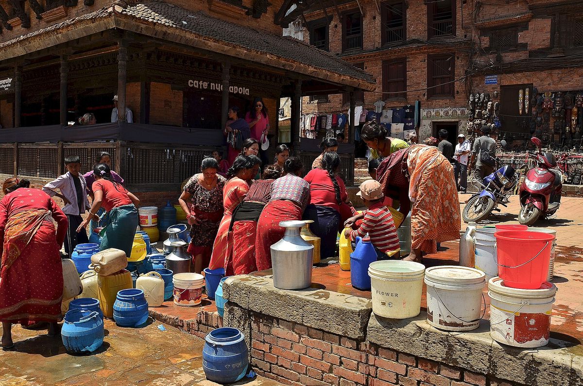 Die Welt hat ein Wasser-Problem