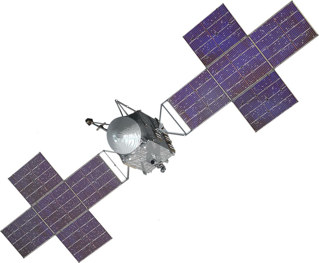 Die Raumsonde sieht den Mars