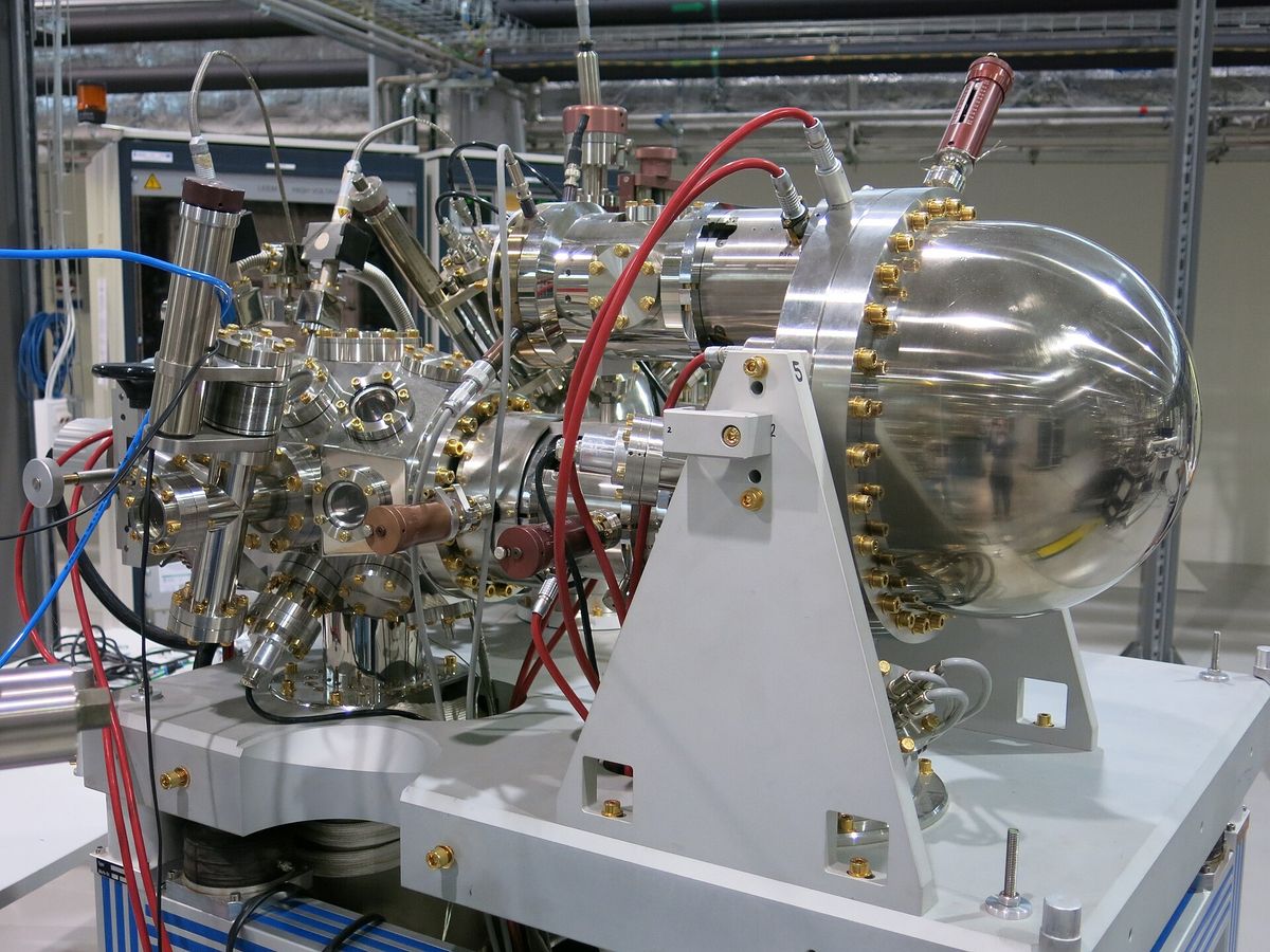Die Elektronenringe auf Goldoberflächen