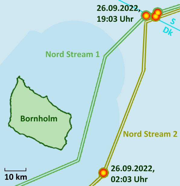 Festnahme nach Anschlag auf Nord-Stream-Pipelines