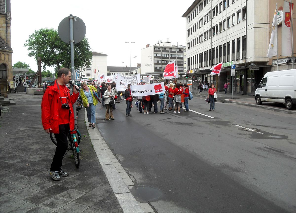 Großflächige Warnstreiks im Nahverkehr: ver.di fordert bessere Arbeitsbedingungen