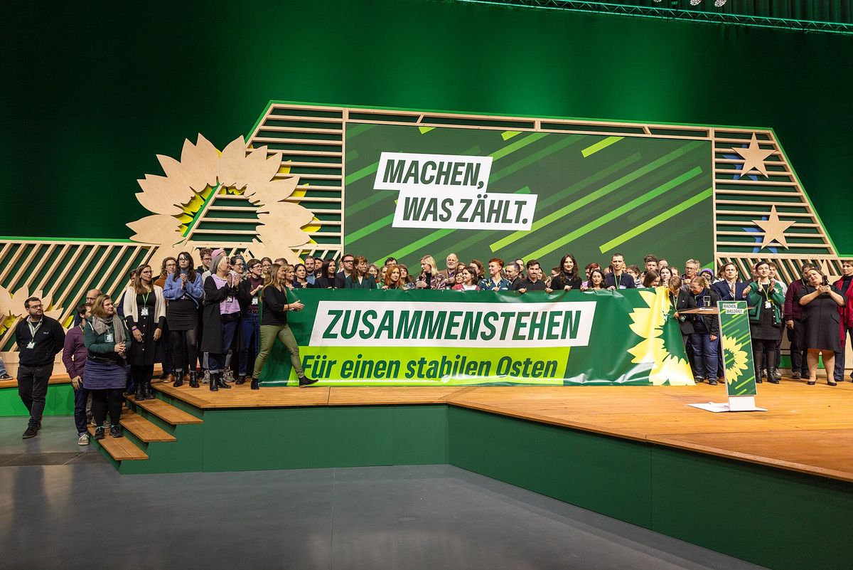 Grüne Partei diskutiert über Nahost und Ukraine