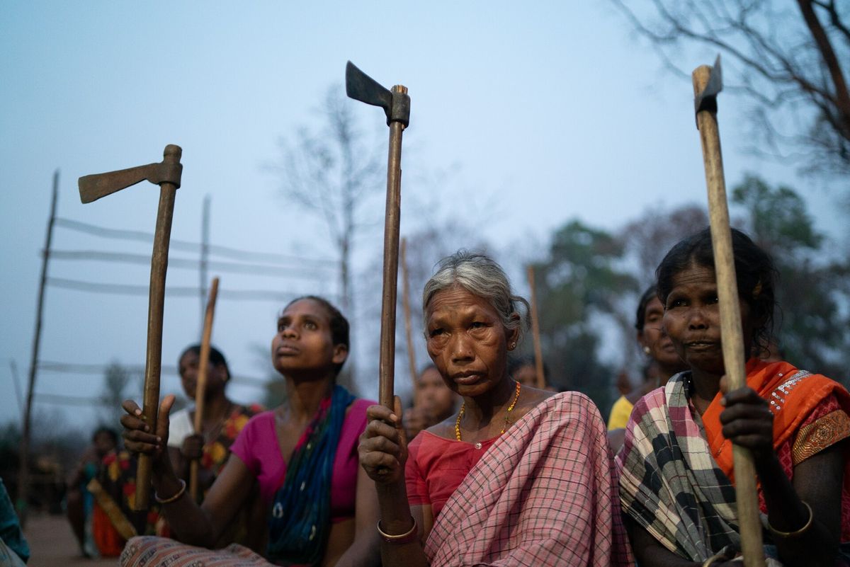 Frauen führen Proteste in Indien an