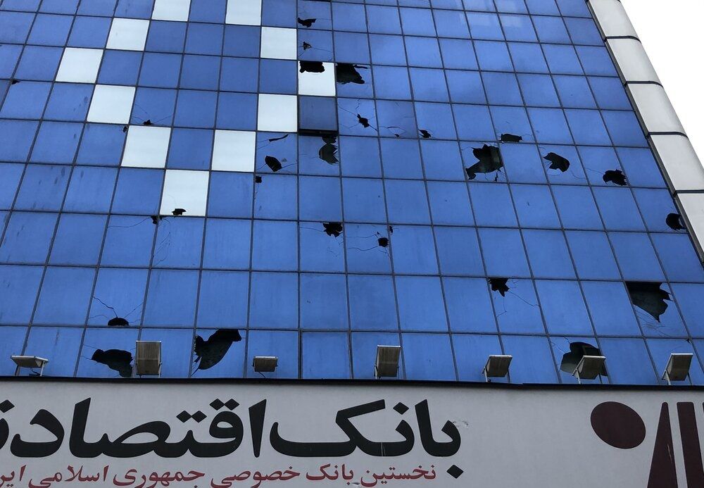 Menschen protestieren im Iran