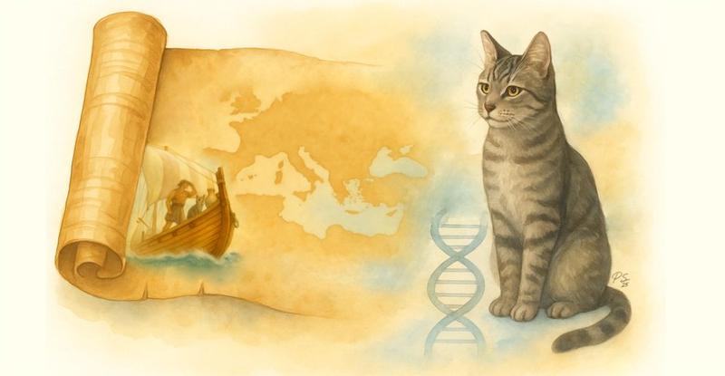 Neue Erkenntnisse über die Herkunft und Verbreitung der Hauskatzen in Europa