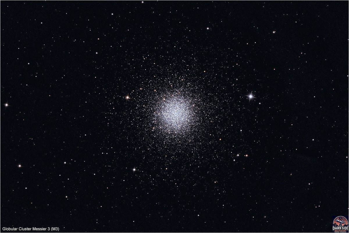 Messier 3: Ein faszinierender Kugelsternhaufen am Frühlingshimmel