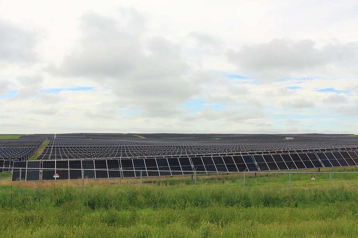 Solarstrom für eine saubere Zukunft