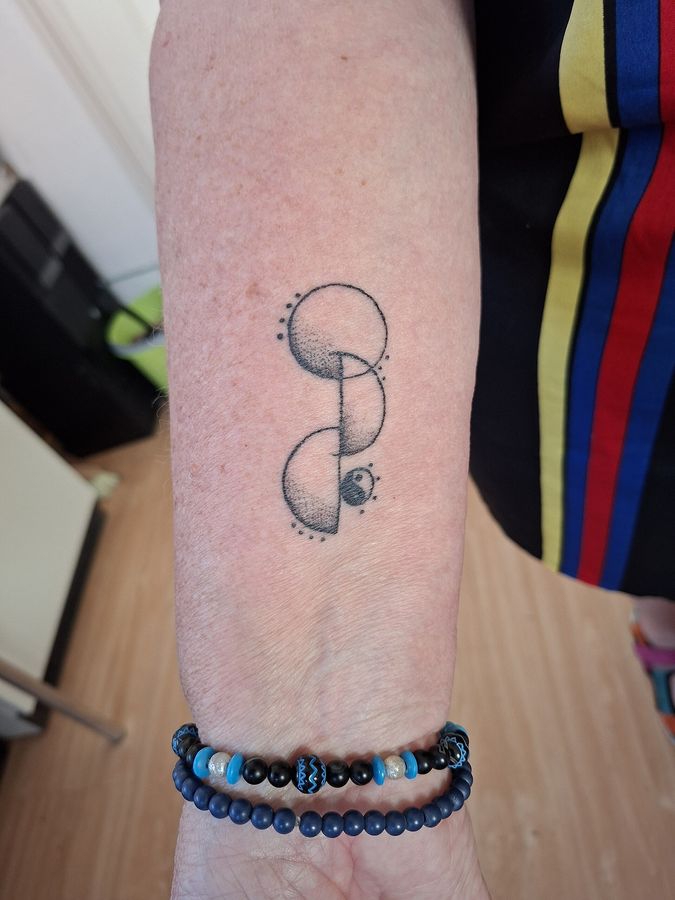 Ein Tattoo als Zeichen für Organspende