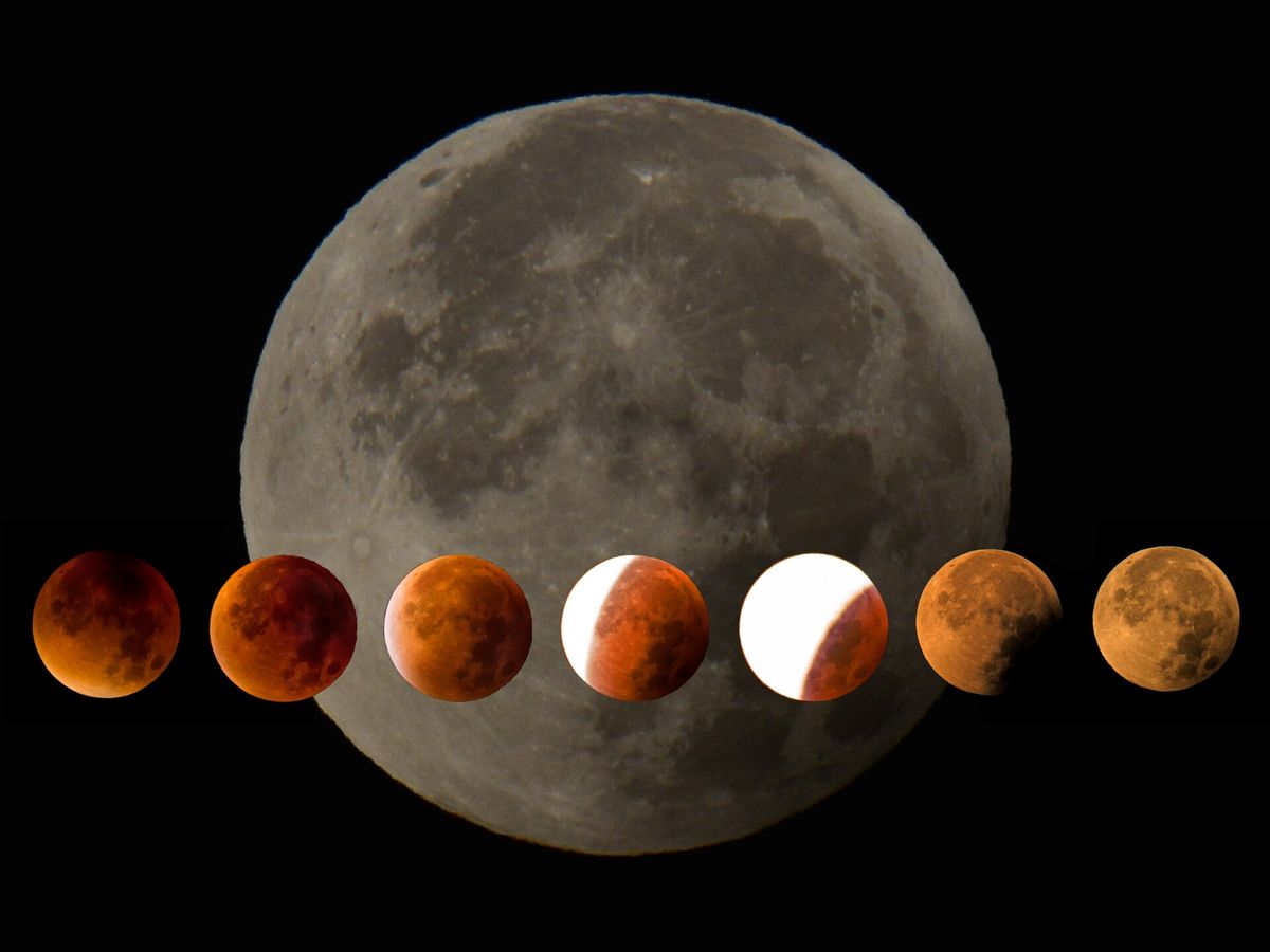 Die totale Mondfinsternis heute – leider nicht bei uns