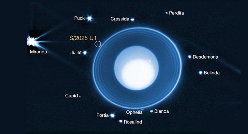 Neuer Mond am Uranus entdeckt