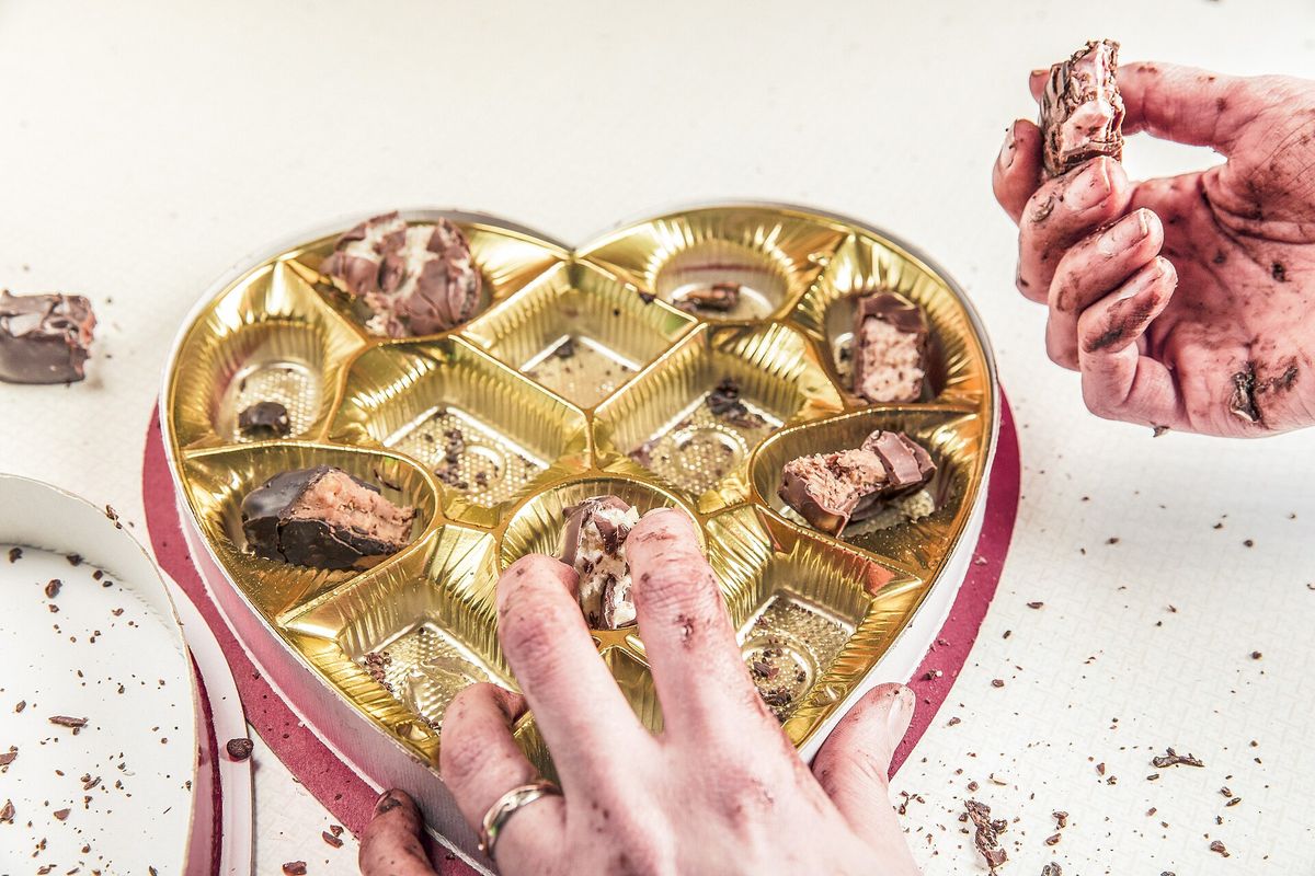 Süßes Essen und die Vorliebe für sichere Gewinne