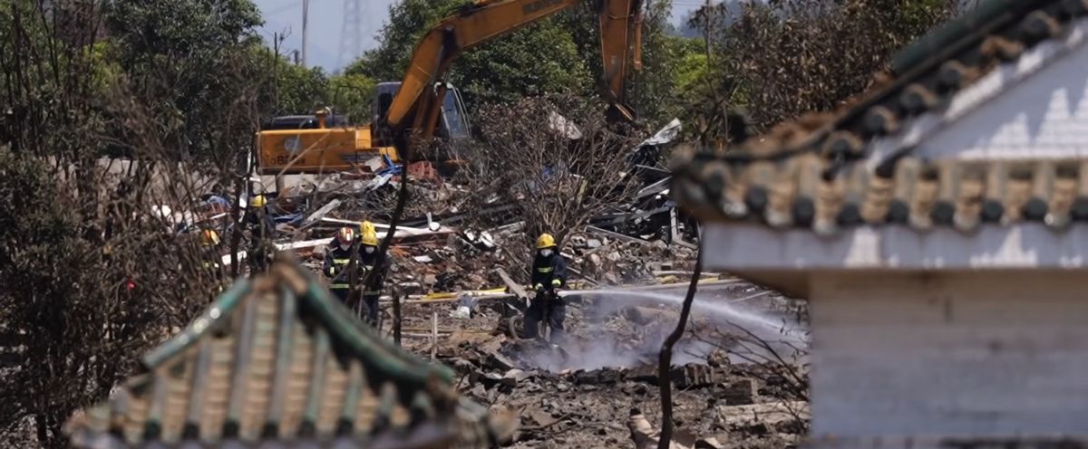 Wiederholte Katastrophen: Explosion in Chinas Feuerwerksmetropole Liuyang