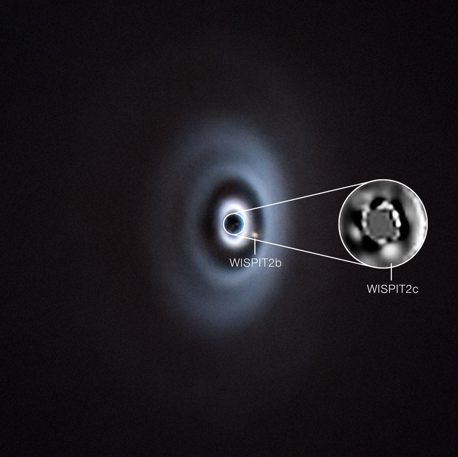 WISPIT 2: Ein junges Planetensystem als Fenster in unsere Vergangenheit